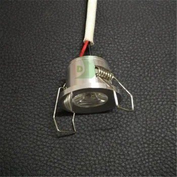 LED Mini Downlight Pod Skrinku Mieste Svetla 1W pre Zapustené Stropné Svietidlo AC85-265V Stmievateľné Dole svetlá doprava zadarmo