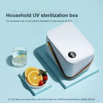 Ultrafialové Domácnosť, Dezinfekčné Box UV Lampa Multifunkčná Hračka pre Oblečenie Mobilného Telefónu, Prenosného Sterilizačný Box