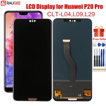 LCD pre Huawei P20 Pro CLT-L04,L09,L29 LCD Displej Digitalizátorom. Montáž Touchs Obrazovke Náhradná pre Huawei P 20 Pro Displej LCD