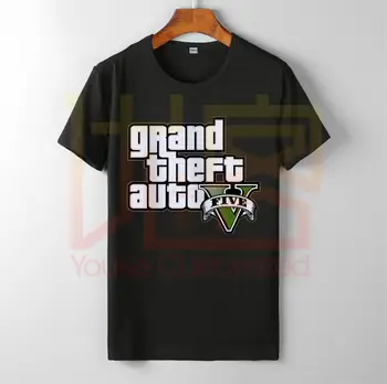 Neu 6969-grand theft auto v piatich gta štýl hrania logo t shirt pánske hot predaj tlačené vysoko kvalitné značky unisex tričko