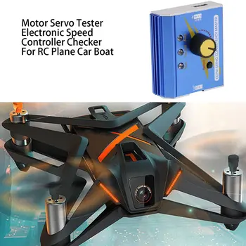 2019 Profesionálne Motorové Servo Tester Elektronický Rýchlosť Radiča Checker Master Pre RC Lietadlo, Auto, Loď RC Servo Tester