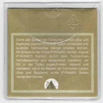 Profesionálne turecký Dlhým Hrdlom Baglama Sadz Reťazce PSL-404 Pyramídy Saiten