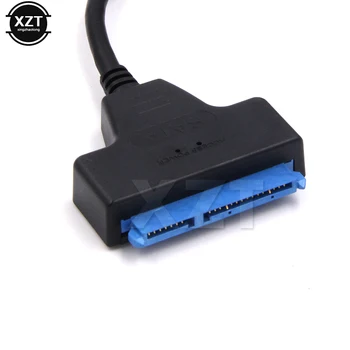 1pc Super Speed USB 3.0 Na SATA 22 Pin 2.5 Palcový Pevný Disk Ovládača SSD Kábel Adaptéra Konvertor