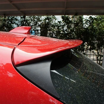 ABS plast zadné krídlo farba spojler, auto diely pre Mazda 3 Axela Hatchback 2016 2017
