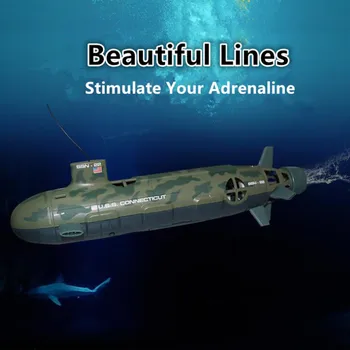 Omnibearing diaľkové ovládanie Seawolf upgrade verzia RC Veľké podmorské 6-Kanálové 35 cm RC Jadrovej Ponorky deti hračka