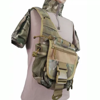 Vojenské Taktické Ramenný Bag1000D Muži Ženy Oxford Vonkajšie brašna Pás Pack pre Cestovanie, Horolezectvo, Camping Trekking 3 Farby