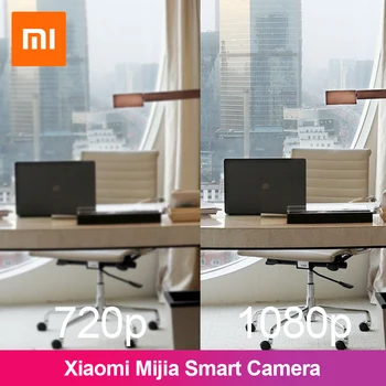 Xiao Mijia Mi Zabezpečenia Proti krádeži Monitor s rozlíšením 1080P HD Smart IP Kamera WiFi 360 Uhol Nočné Videnie Full Tilt Home Video Kamera