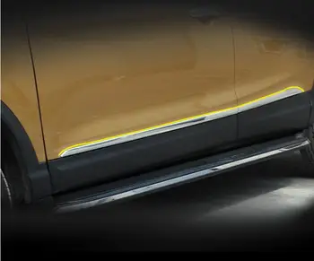 Nerezové Dvere Tela, Tvarovanie PRE Nissan Qashqai J11 2016 Príslušenstvo Bočný Kryt Výbava