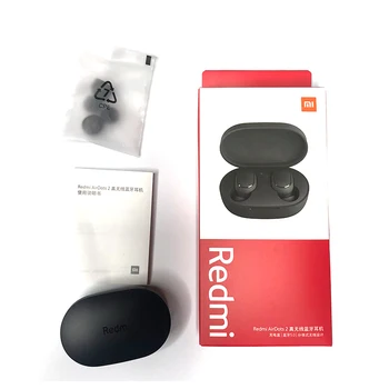 6pcs Xiao Redmi AirDots 2 Bezdrôtové Bluetooth 5.0 Nabíjanie, Slúchadlá In-Ear stereo bass Slúchadlá Ture Bezdrôtové Slúchadlá