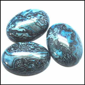 10pcs prírody modrý kameň cabochons oválny tvar top fashion, diy, šperky, doplnky veľkosť 10x14mm 13x18mm 15x20mm 18x25mm veľkoobchod