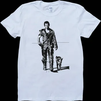 Mad Max Mel Gibson Novej pánskej Módy Bavlna-Krátke rukáv, Okrúhly Golier T-shirt