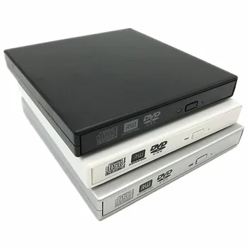Externý USB DVDROM DVDRW Horák Spisovateľ Optická Mechanika Pre Notebook, Netbook, Notebook PC biela čierna strieborná