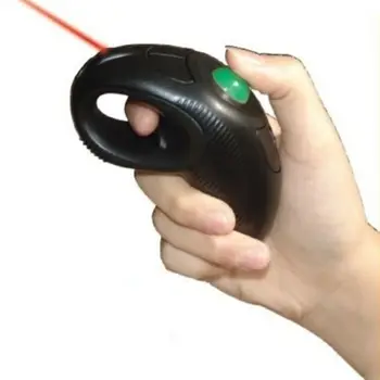 2.4 G Bezdrôtový Trackball Myš Mini Vreckový Palcom Ovládané USB Vzduchu Myši Myši pre PC, Notebook, 10M Prijímanie Rozsah