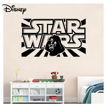 Disney Star wars, spálne, obývacia izba nálepky, PVC nepremokavé vymeniteľné samolepky
