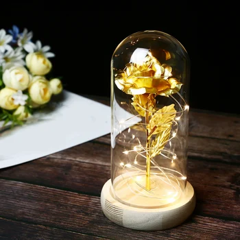 Valentína LED Reťazec Svetlo Kvety Múmiový Narodeninám Ornament Matky Deň Dary svetla nové