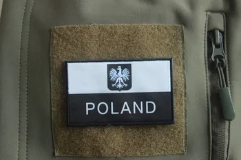 Poľských Špeciálnych Síl GROM Taktických Vojenských Patch odznak ISAF TF-49 Poľsko patch