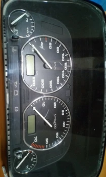 Chrome Rýchlomer Rozchod Dial Krúžok Prístrojový Panel Krúžok vhodné na Seat Ibiza MK2/MK3/6K 1993 - 2002