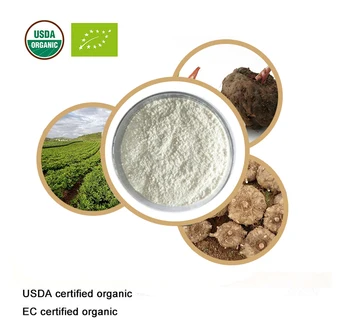 USDA a ES Certifikované organické konjak extrakt 10:1 Glucomannan