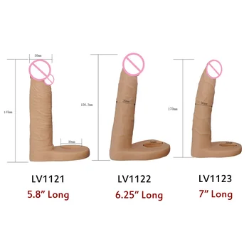 Realistické Popruh na Hračky s Penis Krúžok Ultra Mäkké TPE Double Penetrácia Análny Strapon Dildo Penis Sexuálne Hračky pre Dospelých