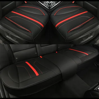 Čierne Luxusné Kožené autosedačky kryt nastaviť pre Dodge Avenger Caravan Nabíjačku challenger Dart durango Cesty viper 5seats Modelu Auta