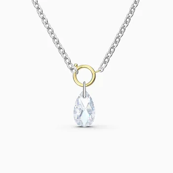 2020 Módne SWA Nové PRVKY Náhrdelník Nádherné Kvapka Vody Dekorácie Crystal Pearl Žena Populárne Romantické Šperky Darček