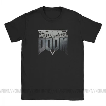 Pánske T-Shirt Doom Večný Bavlna Tee Tričko Krátky Rukáv Hra Conan Barbar Thulsa Kult Hada Tričko Oblečenie Tlačené