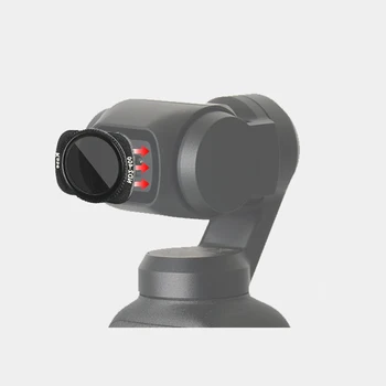 Kase Magnetické Premennej Neutrálny Filter ŽÚ2-400 pre DJI OSMO Vreckový Vreckový Fotoaparát