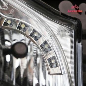 Vysoko kvalitné Led Reflektor Montáž Svetlomet vhodné Pre Yamaha T-max 500 2008-2011 TMAX500 09 10 Motocykel