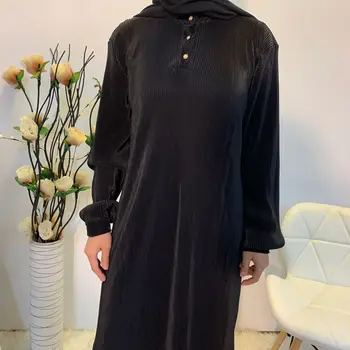 Dve Kus Sady Ženy Moslimských Topy a Nohavice Dubaj Arabských Ramadánu Abaya Kaftan turecký Islam Maxi Hidžáb Oblečenie Islamské Oblečenie 2020
