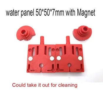 EDM Plastové prúd Vody Panel Chladiaca podložka S Magnetickou W50*L50mm pre Drôt Rezací Stroj