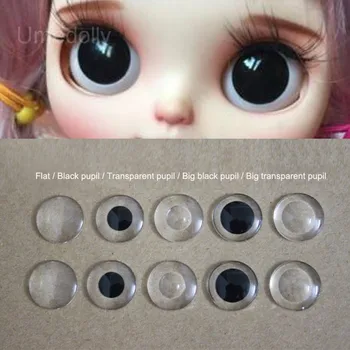 5 Párov Akryl Blyth Oko Čipy Blyth Doll Eyes Žiaka na Vlastný DIY Bábika Príslušenstvo