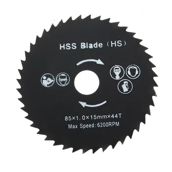 3KS/veľa 85mm Kruhové pílových listov HSS/TCT Tesárstvo Rotačný Nástroj na Rezanie Disky Tŕň pre Mini kotúčová Píla