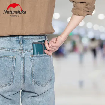 Naturehike RFID blokovanie peňaženky anti theft cestovné peňaženky hotovosť, kreditná karta skladovanie taška puzdro muži ženy