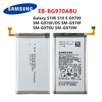 SAMSUNG Pôvodnej EB-BG970ABU 3100mAh batérie Pre Samsung Galaxy S10E s rezacím zariadením S10 E G9700 SM-G970F/DS SM-G970F SM-G970U SM-G970W +Nástroje