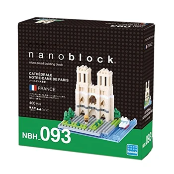 Nanoblock Notre Dame Cathedral Francúzsko Paríž Stavebné Bloky NBH-093 Pamiatky Vidieť 400pcs