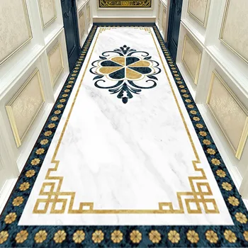 Čínsky Štýl, dlažieb nástennú maľbu, Tapety 3D Marble Hotel Koridoru Uličkou Obývacia Izba, Podlahy, Maľby Nástenné Samolepiace Nálepky