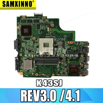 Notebook základná doska Pre Asus K43SJ K43SV A43S X43S K43SM základná doska HM65 N12P-GS-A1 REV3.0 GT540M 1GB USB3.0 DDR3 VRAM plne