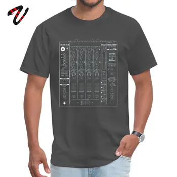 Čistý Rasta Mužov Programátor Rukáv DJ Mixer T Shirt Fitness Tesný Topy & Tees Nový Dizajn pohodlné Kolo Krku Hore T-shirts