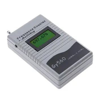 Displej Digitálne Hodiny Meter Induktívne Hodinu Meter GY560 Frekvencia Počítadlo, Merač pre 2-Way Rádio Vysielač GSM Prenosné