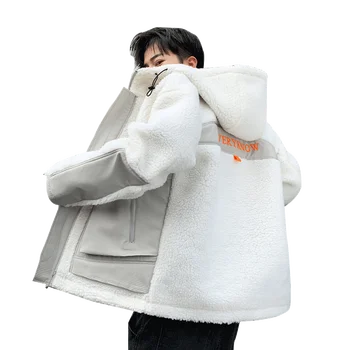 2020 jahniat bavlna kabát pánskej módy značky plyšové bunda bavlnená bunda pánske teplé zimné bundy