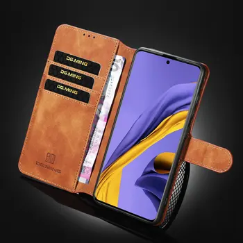 Retro Peňaženky, Kožené Karta, Slot pre Samsung A31 Prípade 360 Flip na Ochranu Kryt pre Samsung Galaxy A31 31 Telefón Prípade Shockproof