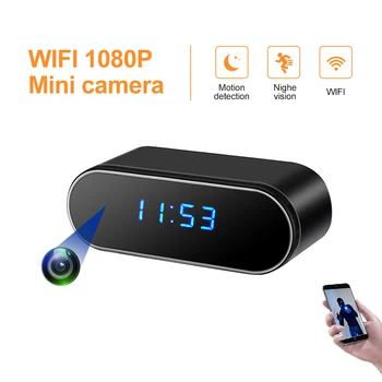 Mini kamera wifi mikro kamera nočného videnia ip hodiny fotoaparát Čas Budenia microcamera Home Security Diaľkové Monitorovanie Pohybu Snímača