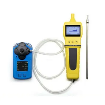 1 Ks CO2, CO Plyn Vzduchu Detektor Tester Zbierať Prenosné Digitálne Nabíjanie Externé Čerpadlo Sampler Zariadenie Plyn Vzoriek Čerpadla US/EU plug