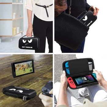 Prenosné Ochranné Cestovné puzdro S 10 Hra Karty Sloty A Vnútorné Vrecko pre Nintendo Konzoly Prepínača Radosť-Con