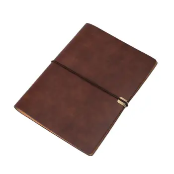 Pu Kožené Poznámka Knižné Špirála Notebook A5 Plánovač Organizátor Notebook Cestovné Vestník Denník 6 krúžkových Papiernictvo 831D