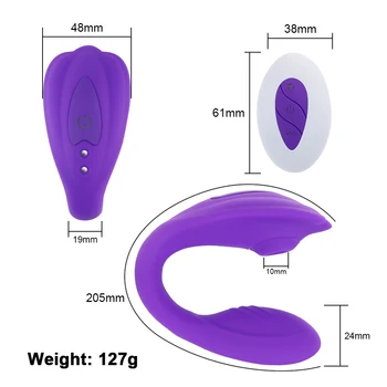 Klitorálny Sania Vibrátor Nositeľné Dildo Klitorisu a G-Spot Stimulácia 10 Sacie & Vibrácií Nastavenie Sexuálne Hračky pre Ženy, Páry