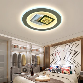 Luster LED Stropný Luster Ultra-tenké Vnútorné Osvetlenie Biela Obývacia Izba, Spálňa Jedáleň LED Luster 220V