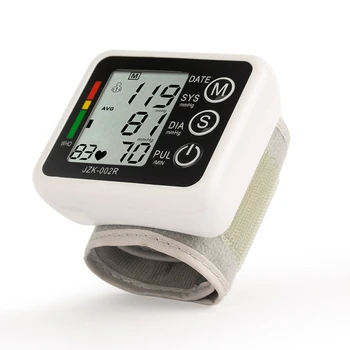 Zdravotnej starostlivosti Digitálne zariadenia na Automatické Zápästie Krvný Tlak Monitor Bp Tonometer Meter Zápästie Sphygmomanometer stupnici tenzometra Tansiyon Aleti