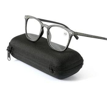 Zilead Imitácia Dreva Plastové Okuliare na Čítanie Ženy&Mužov Živice HD Presbyopia Okuliare Unisex Diopter+1.0+1.5+2.0+2.5+3.0+3.5 +4.0