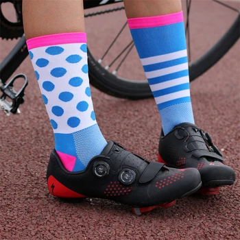 DH ŠPORTOVÉ Značky Cyklistické Ponožky Pohodlné Vonkajšie Športové Muži Ženy Dot Ponožky so Systémom Turistika Závodné Cestné MTB Horský Bicykel Ponožky